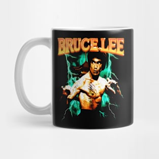 Vintage Bruce Movie Jeet Kune Do Be Water Lee Mug